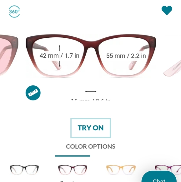 Four pair of prescription frames Zenni and Charmed - Picture 4 of 9